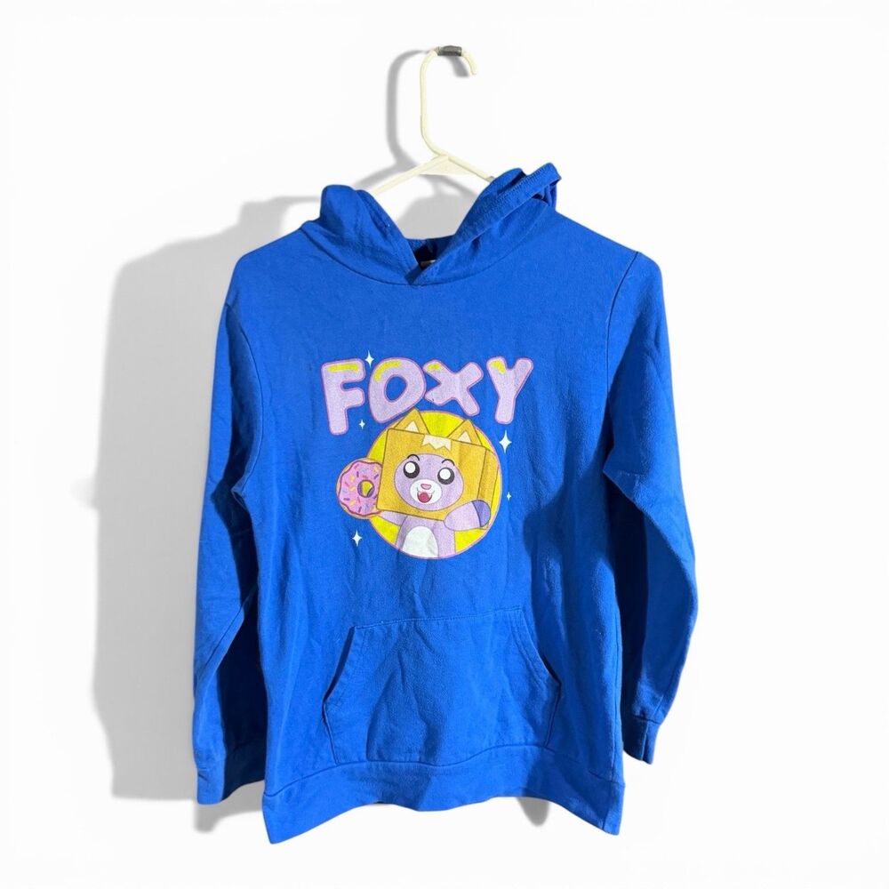 Boys Lankybox Foxy Graphic Hoodie - Youth Large
